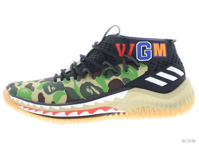 【US9.5】 adidas DAME 4 BAPE AP9974 【新古品】