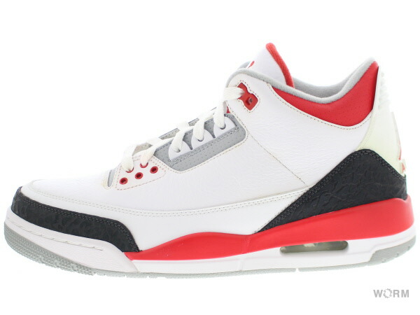 【US9.5】 AIR JORDAN 3 RETRO 2013 FIRE RED 136064-120 【新古品】
