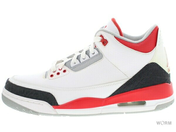 US9.5 27.5cm AIR JORDAN 3 RETRO 136064-120 エアジョーダン 3 レトロ 新古品｜WORM TOKYO