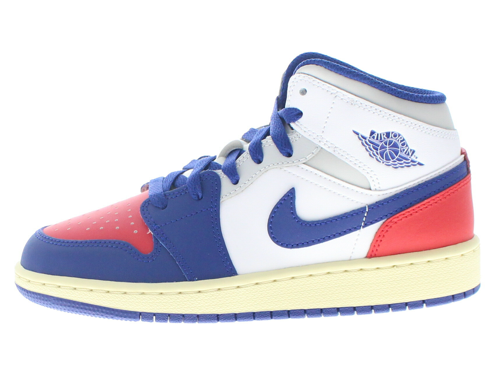 【US4Y】 AIR JORDAN 1 MID (GS) DQ8423-102 【新古品】