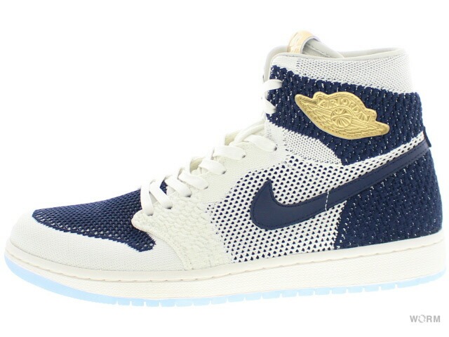 【US9】 AIR JORDAN 1 HI FLYKNIT JETER AH7233-105 【新古品】