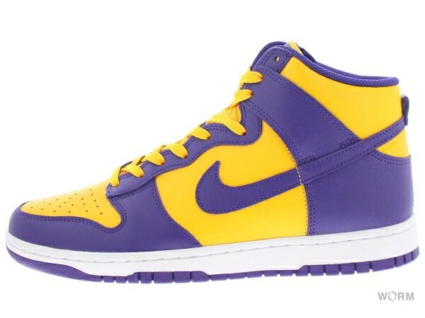 【US8】 NIKE DUNK HI RETRO Lakers DD1399-500 【新古品】