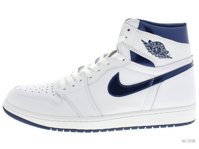 【US9.5】 AIR JORDAN 1 RETRO HIGH OG METALLIC NAVY 555088-106 【新古品】