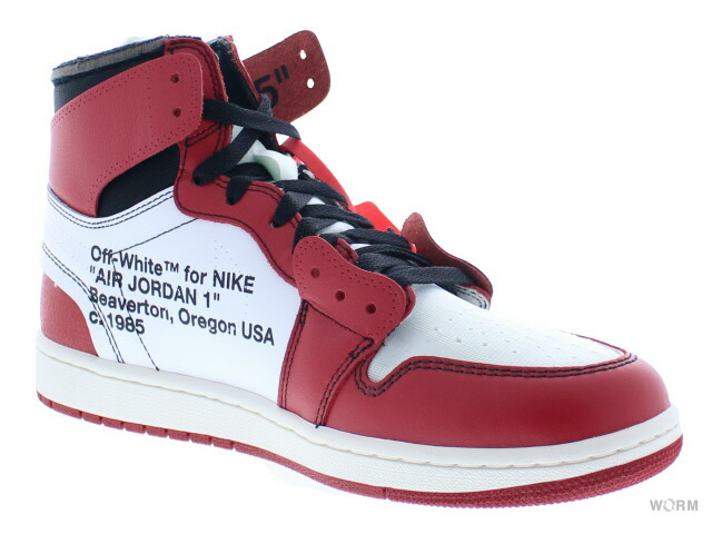 jordan 1 off white red