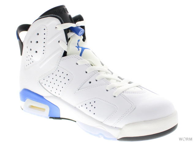 jordan 6 retro blue and white