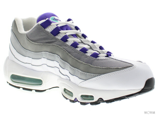 ãæ¥½å¤©å¸å ´ãNIKE AIR MAX 95 OG 554970-151 white/crt prpl-emrld grn-wlf g ãã¤ã­ ã¨ã¢ ããã¯ã¹ æªä½¿ç¨åãä¸­å¤ãï¼WORM TOKYO