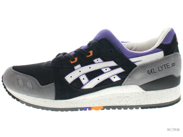 asics gel lyte iii black purple