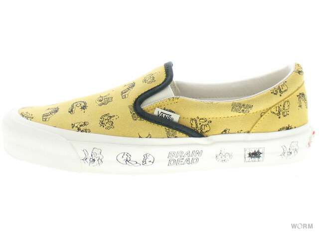 vans brain dead slip on