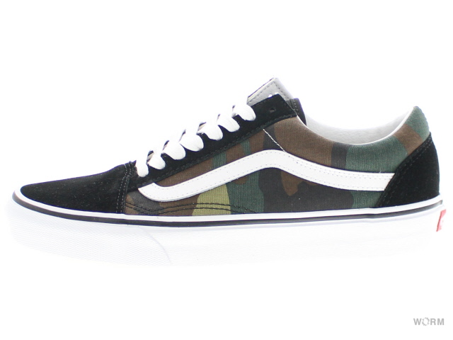 vans old skool woodland camo