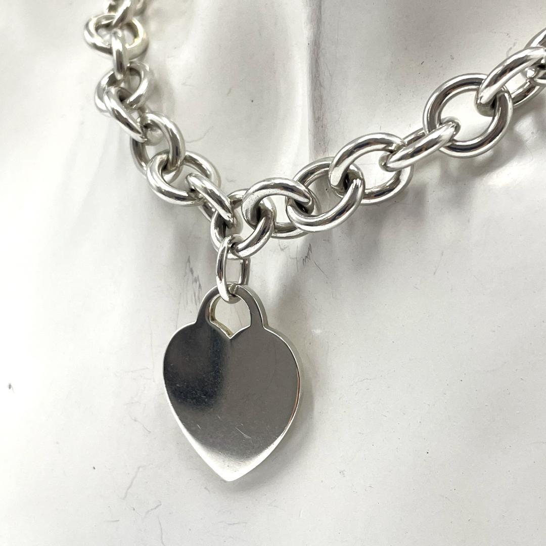 Tiffany リターン トゥ ダブルハートタグペンダント(ミニ) シルバー 訳あり品】TIFFANY RTT ピンク ダブル ハート タグ ペンダント