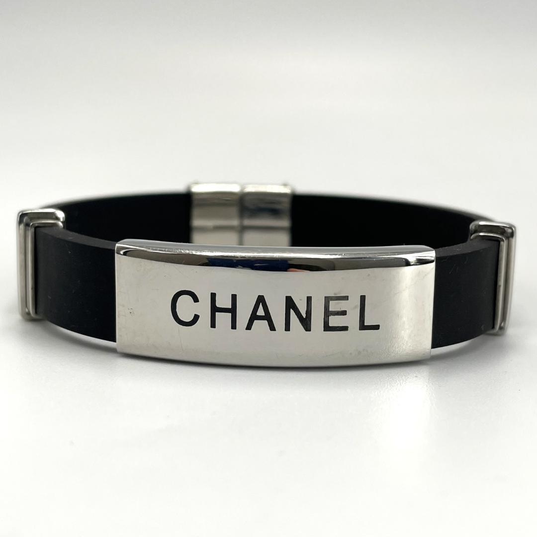 楽天市場】【ジュエリー】CHANEL シャネル ラバー ブレスレット バンド