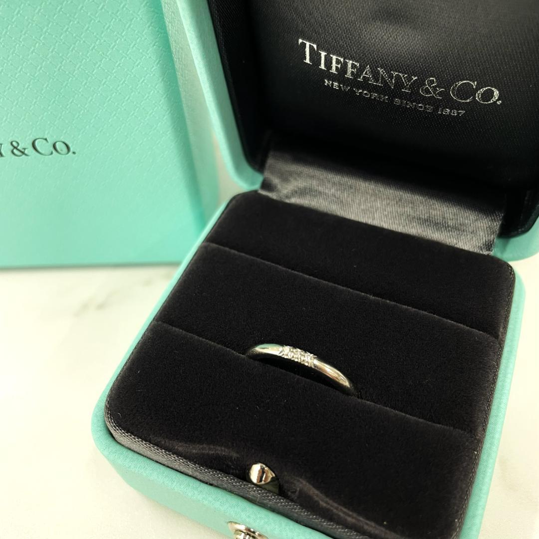 【SALE】TIFFANY＆Co. ティファニー フォーエバー ウェディング バンドリング ダイヤ Pt950 7号 ダイヤモンド ダイヤ プラチナ 結婚指輪 マリッジリング ブライダル 定番 人気 レディース 女性 ブランドジュエリー ブランドアクセサリーブランド品｜BRAND WORTHTELL 店