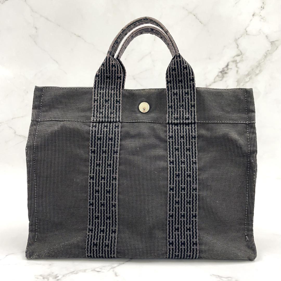 楽天市場】エルメス トートバッグ ハンドバッグ エールライン トート