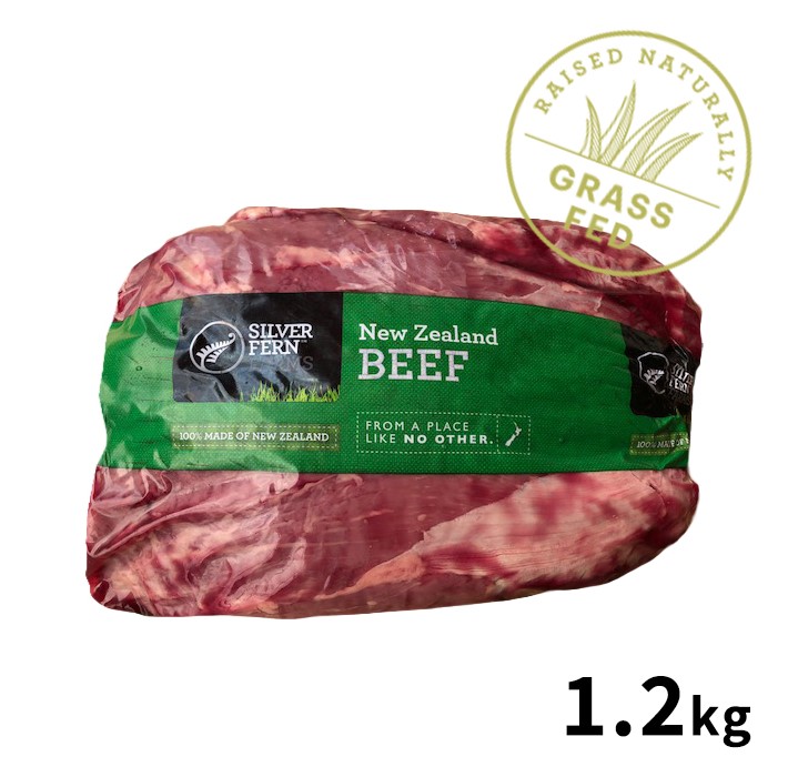 【 プレミアム等級 グラスフェッドビーフ ペティヒレ 1kg～3kg 】 ニュージーランド産 ウワミスジ ペティットテンダー 希少部位 牧草牛 牛肉 赤身 オメガ3 成長促進ホルモン剤不使用 抗生物質フリー｜WORTHY FOOD TABLE