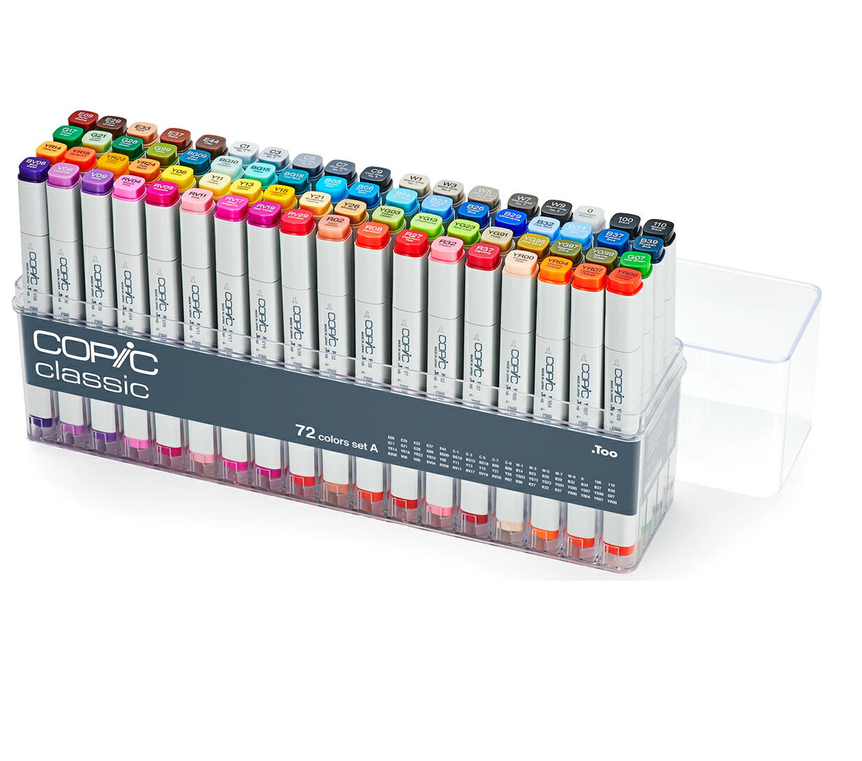 楽天市場 Too コピッククラシック 72色セットa Office Wow 楽天市場店