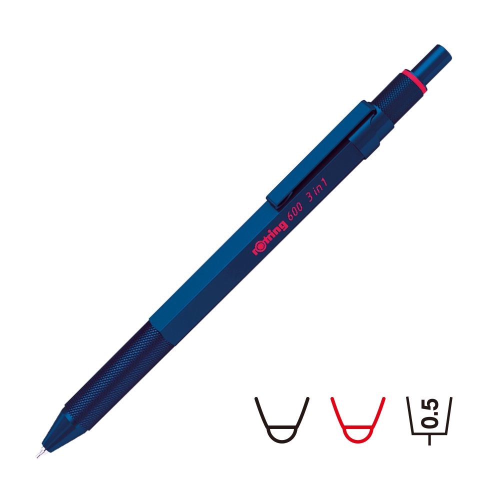 ロットリング600 3in1 ホルベイン　限定色 数量限定 ロットリング×ホルベインコラボ 600 パーマネント