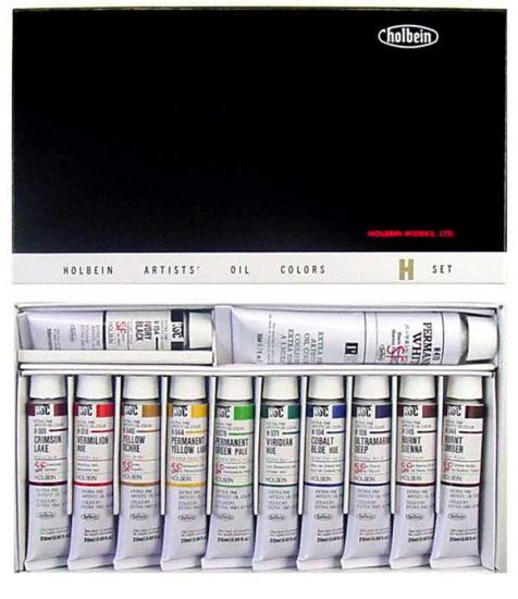 楽天市場】ホルベイン 油絵具セット H905 Hセット : アークオアシス