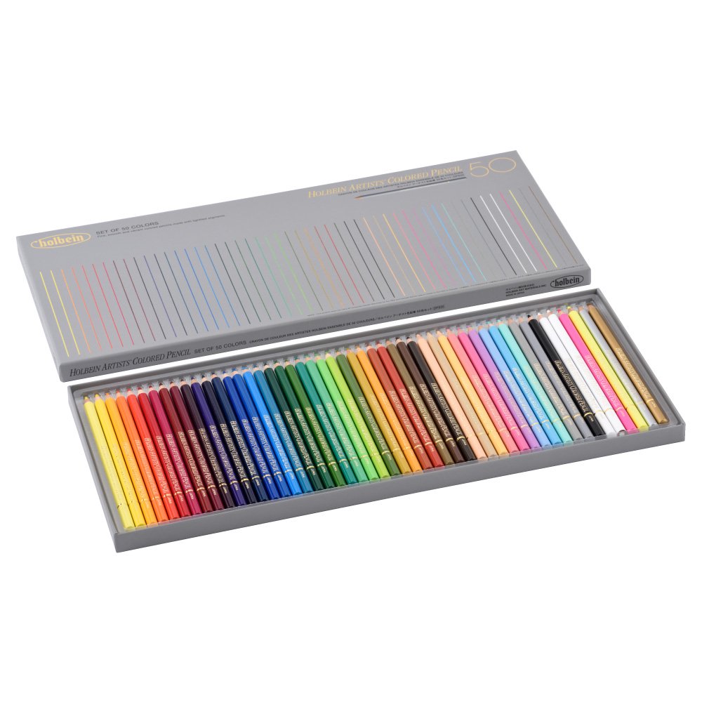 ホルベイン　アーチスト色鉛筆 OP936 パステルトーン 50色セット Amazon.co.jp: ホルベイン アーチスト色鉛筆 OP945 150色 紙函