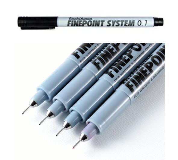 楽天市場】タチカワ ファインポイントシステム 0.05mm FSD-200 油性