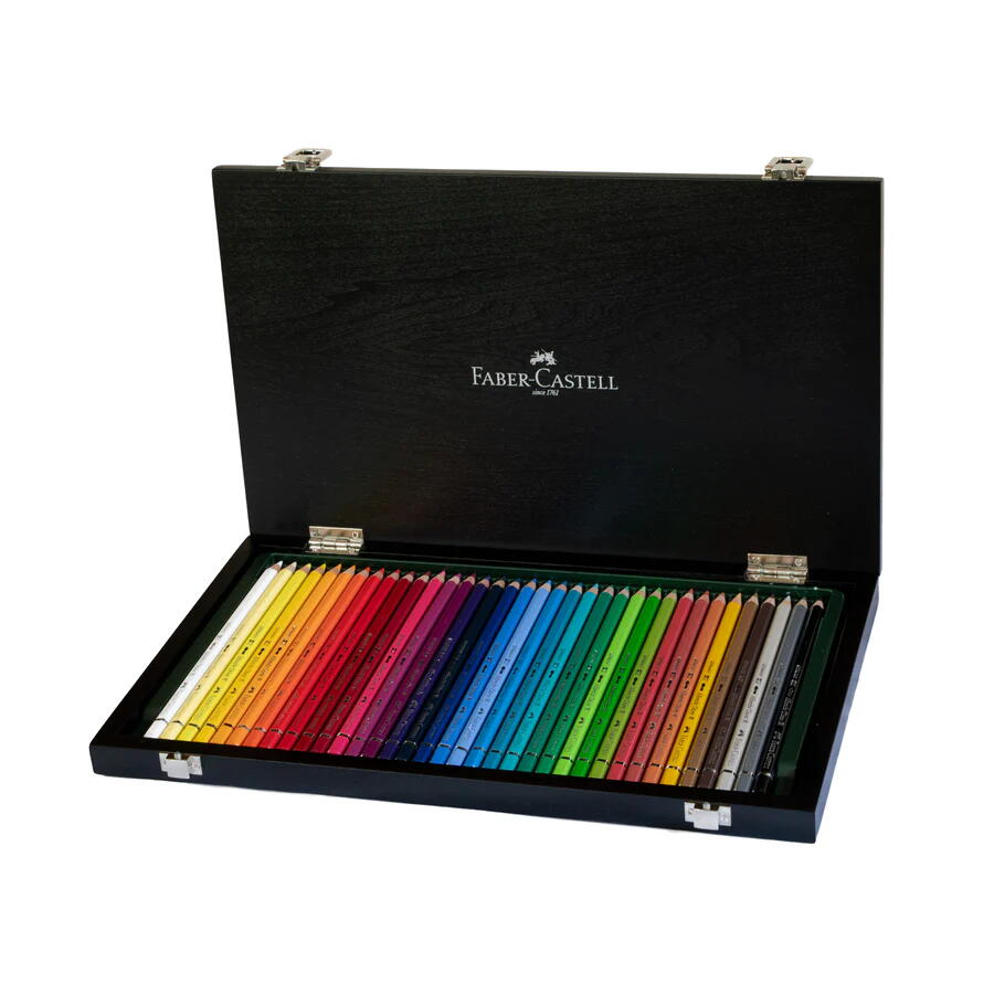 ファーバーカステル ポリクロモス色鉛筆 120色セット【 木箱 】 ポリクロモス色鉛筆120色木箱セット