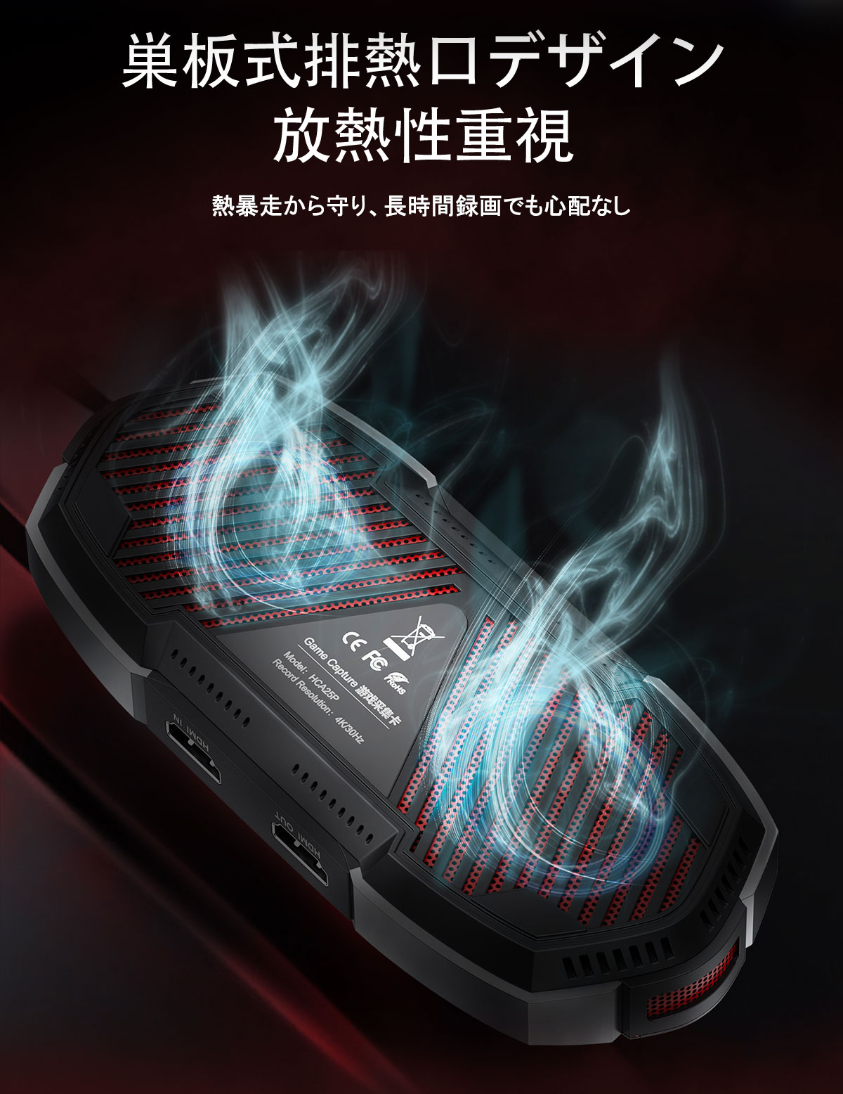 人気ショップ キャプチャーボード 新型 Usb3 1 2160p60 4k Hdr 最高1hz パススルー キャプチャーボックス 4k60fps画質 ゲーム録画 ビデオ録画 ライブ配信 テレビ録画 生放送用 Switch Ps5 Ps4 Xbox Ps3 スマホ用 Obs Potplayer Xsplit適用mac Windows 7 8 10 Linux対応