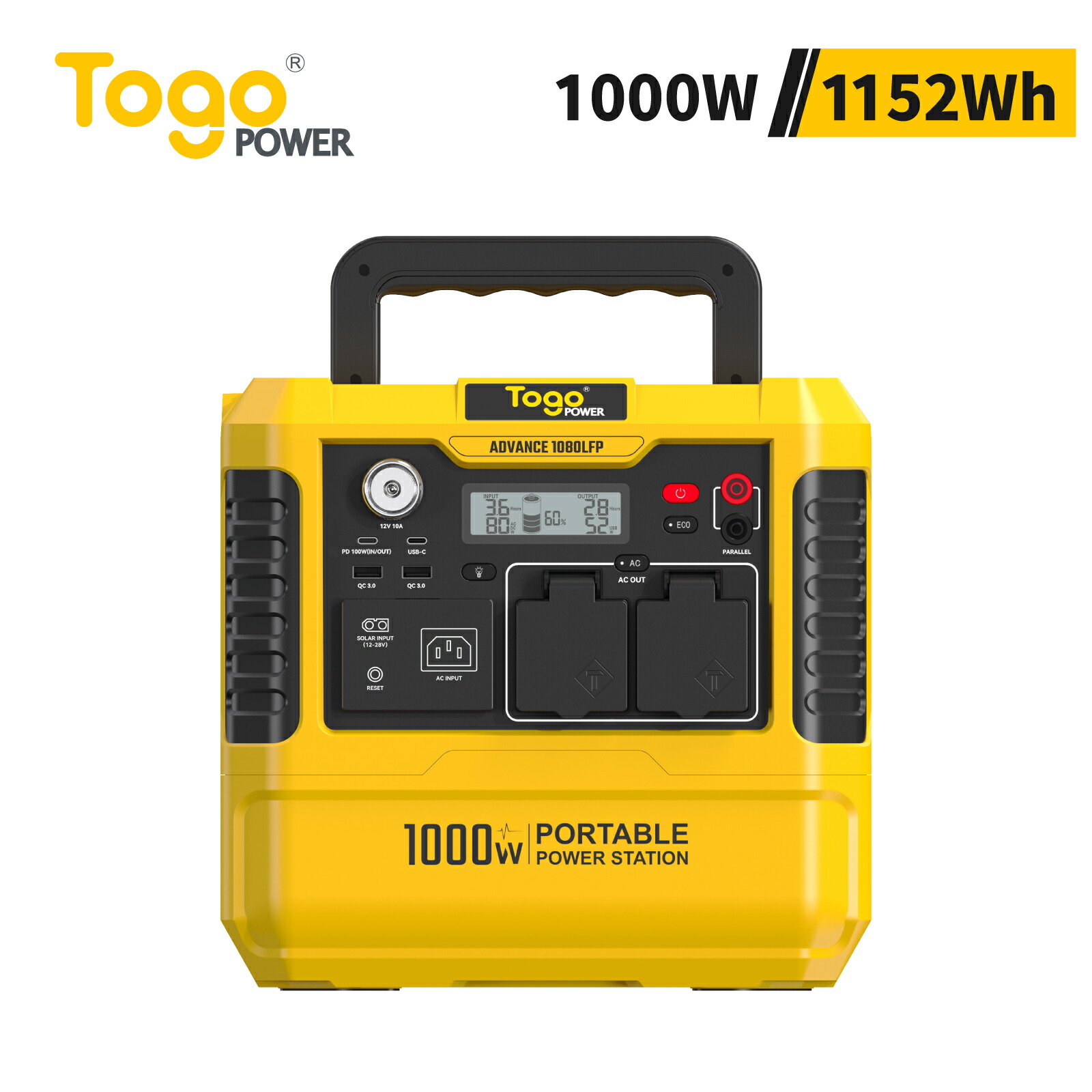 【25%OFFクーポン配布中】ポータブル電源3点セット 大容量 1152Wh 360000mAh ソーラーパネル 高効率 100W ソーラーチャー 純正弦波 ジャーワイヤレス充電 キャンプ 非常用電源 防災グッズ 停電対策 家庭用蓄電池 防災推奨 PSE認証済