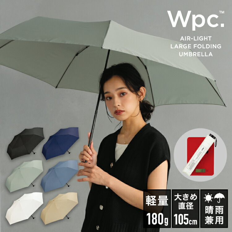 楽天市場】ギフト対象【Wpc.公式】折りたたみ雨傘 UNISEX BASIC