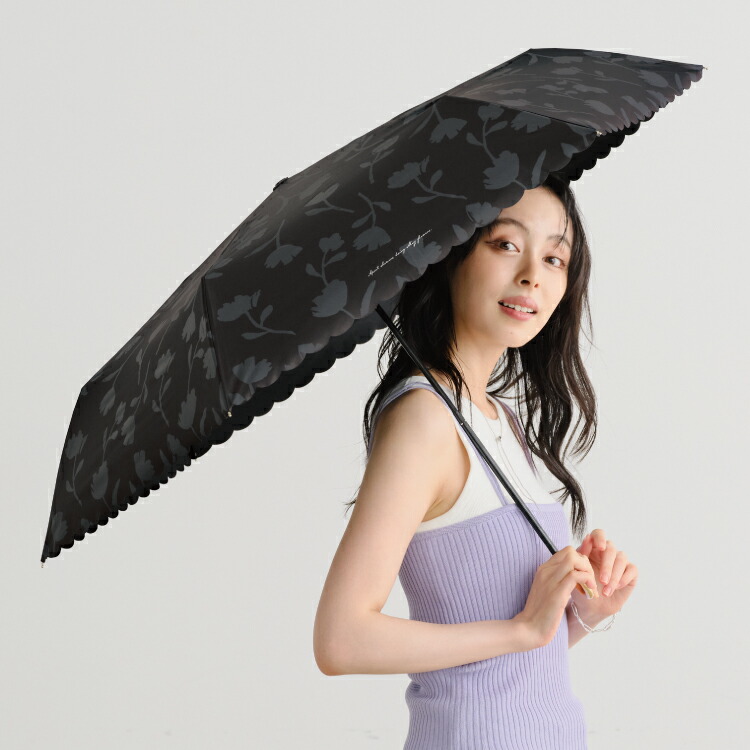 Wpc. 日傘 完全遮光 折りたたみ人気