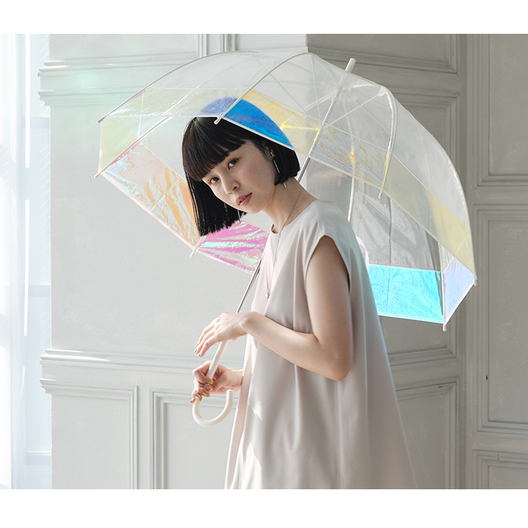 雨傘 ビニール傘 バードケージ オーロラ Wpc Online Store