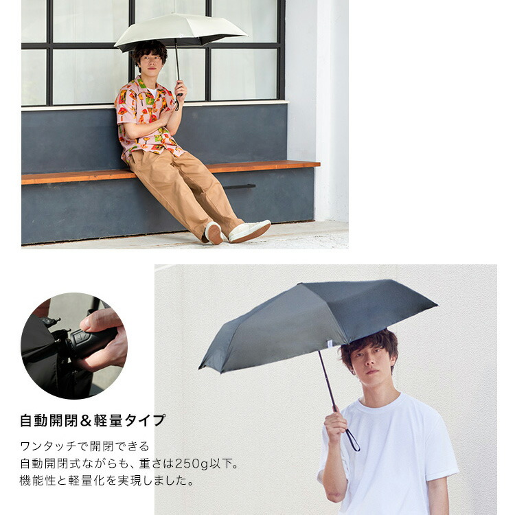 【Wpc.公式】折りたたみ傘遮光軽量ASCパラソルmini【日傘傘UVカット遮光晴雨兼用レディース】