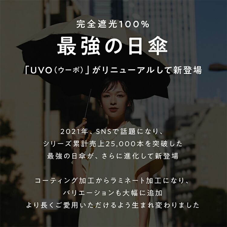 ウーボ UVO 晴雨兼用 タッセル 日傘 オフ ホワイト 白 3段 kanfa720.com