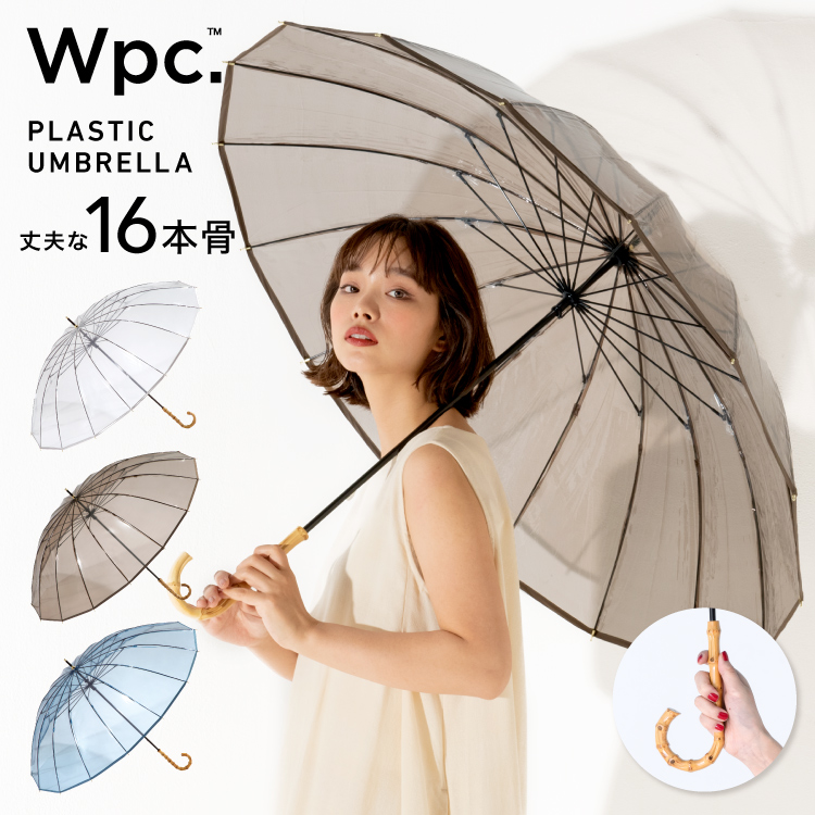 楽天市場】【セール☆50％オフ】【Wpc.公式】ジャンプ傘［ビニール傘