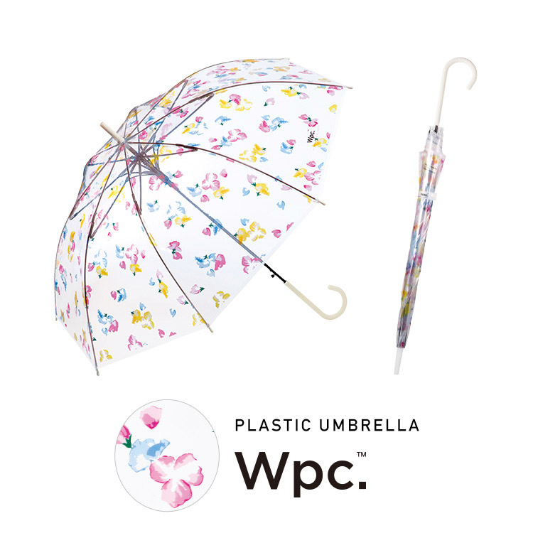 楽天市場】【Wpc.公式】ジャンプ傘 長雨傘［ビニール傘