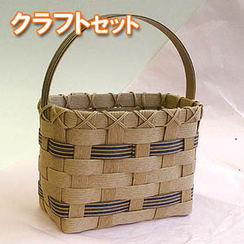 楽天市場】紙バンド手芸トライアルキット♪斜め編みミニ