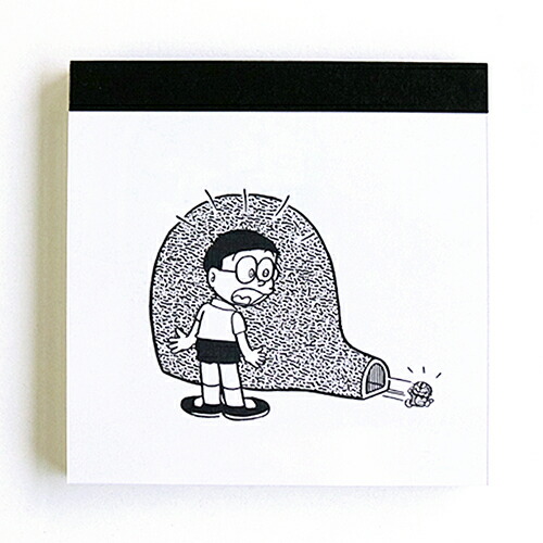 楽天市場 クーポン配布中 メモパッド スクエア グリーンフラッシュ Greenflash ドラえもん ガリバートンネル Dg 127 ミニ シモジマラッピング倶楽部