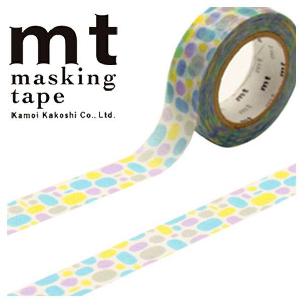 楽天市場】マスキングテープ mt カモ井加工紙 mt ex 1巻 カラフルPOP