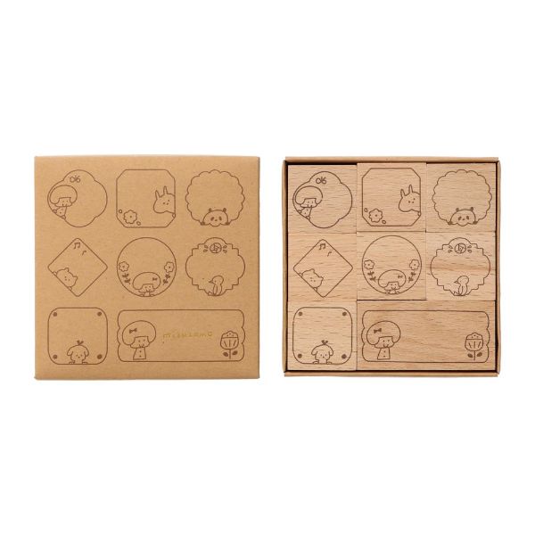 楽天市場】【30％OFF】木製スタンプセット どうぶつ 8個セット 雑貨