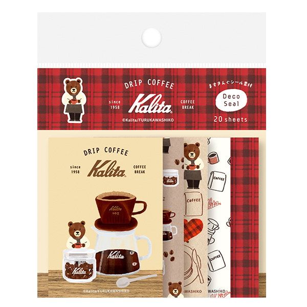 ★限定品★Kalita さん  メモ  ＆ シール ＆ レターセット fur_lt680_lt683_1.jpg