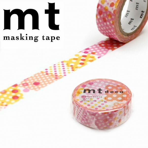 楽天市場】マスキングテープ mt カモ井加工紙 mt ex 1巻 カラフルPOP
