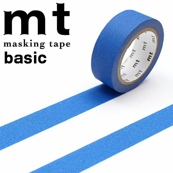 楽天市場】マスキングテープ mt カモ井加工紙 mt1P basic 1巻 無地