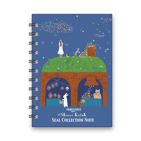 楽天市場】シール帳 ノート シール堂 シンジカトウ Shinzi Katoh A6