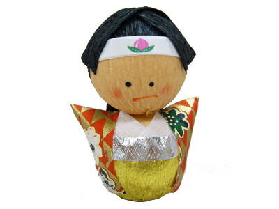 日本一　桃太郎武者人形　特注品 楽天市場】陶器製 武者人形・日本人形 桃から生まれた日本一の桃太郎