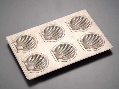 千代田金属 コンセプトモデル 1/4サイズ 貝型マドレーヌ型 8連*美品！ 楽天市場】千代田金属(chiyoda) コンセプトモデル 1/4サイズ 貝型