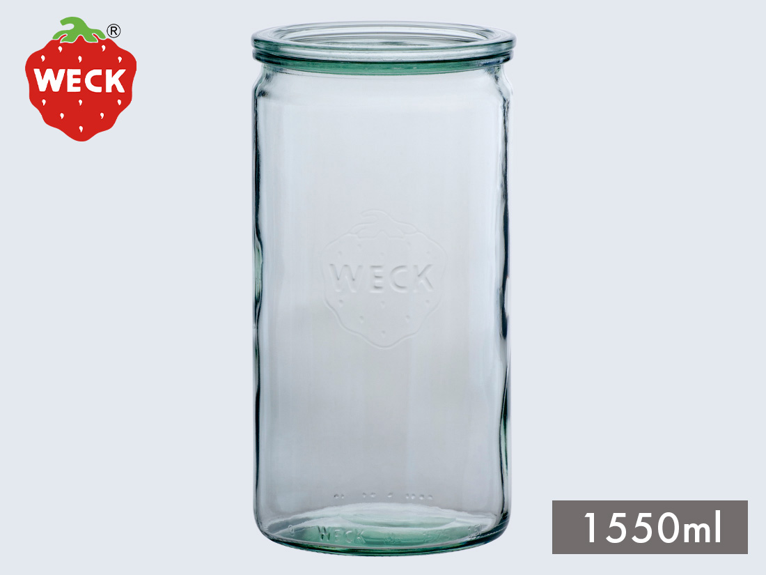 WECK ガラス保存容器 6個セット WECK キャニスター セット モールドシェイプ 300ml 6個セット