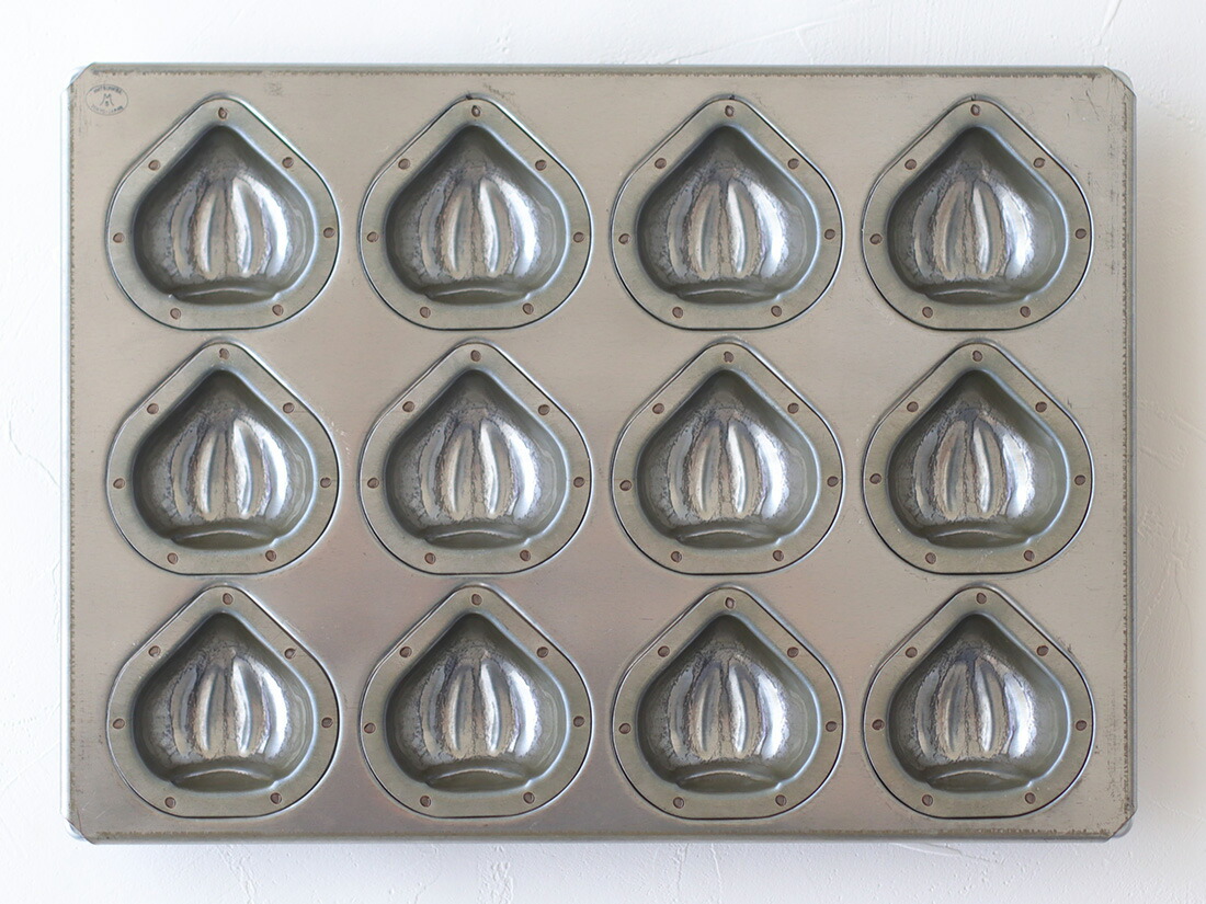 楽天市場】シリコン 加工 マロン ケーキ 型 天板 6個付 松永製作所