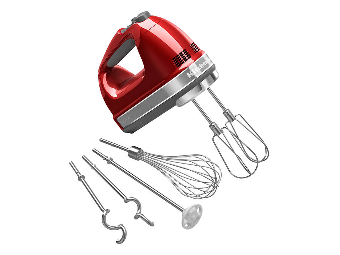 楽天市場】キッチンエイド ハンドミキサー 泡立て器 ホワイト