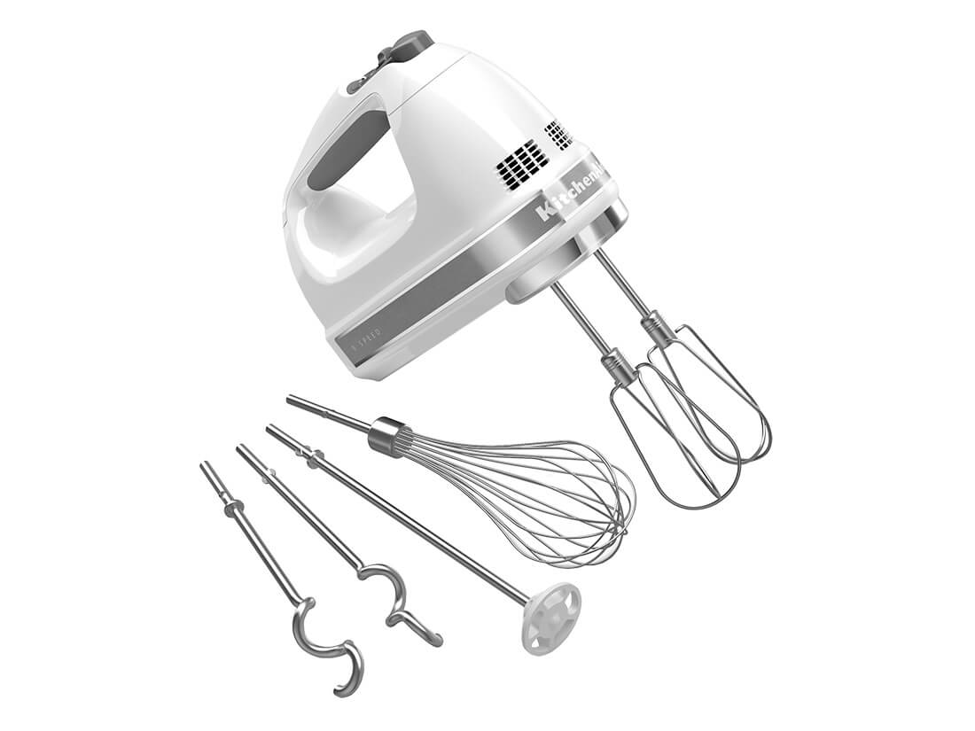 KitchenAid ハンドミキサー レッド 9段階 レッド 楽天市場】【特典付】KitchenAid 9段階変速ハンドミキサー