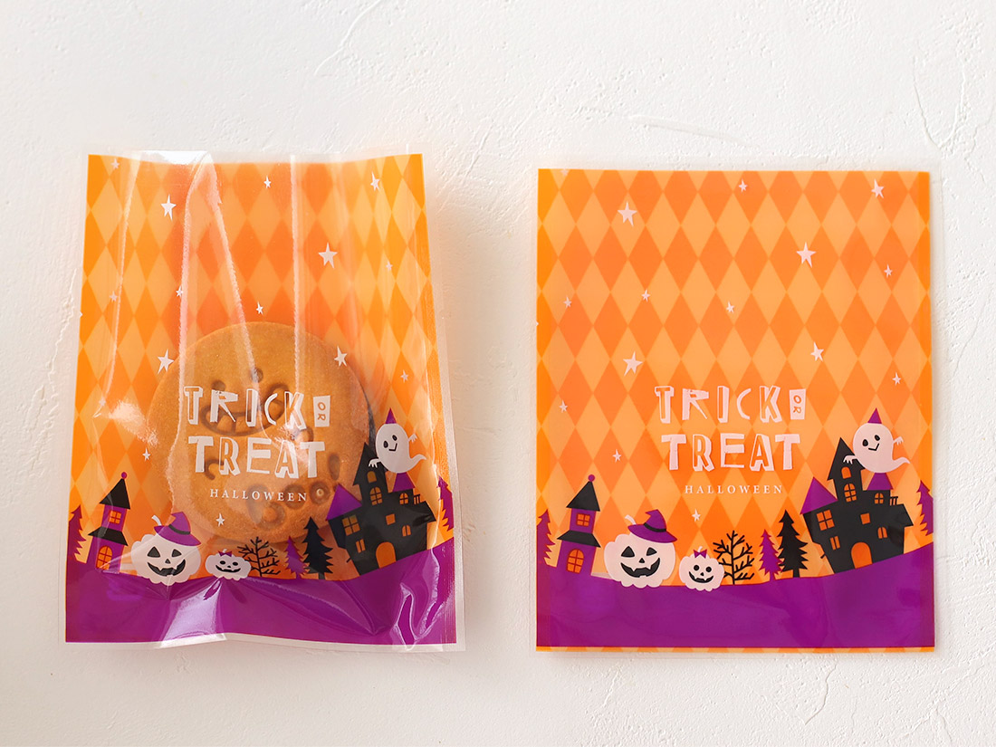 楽天市場 Cotta ガス袋ハロウィンの街 100 1mm ラッピングストア コッタ Cotta