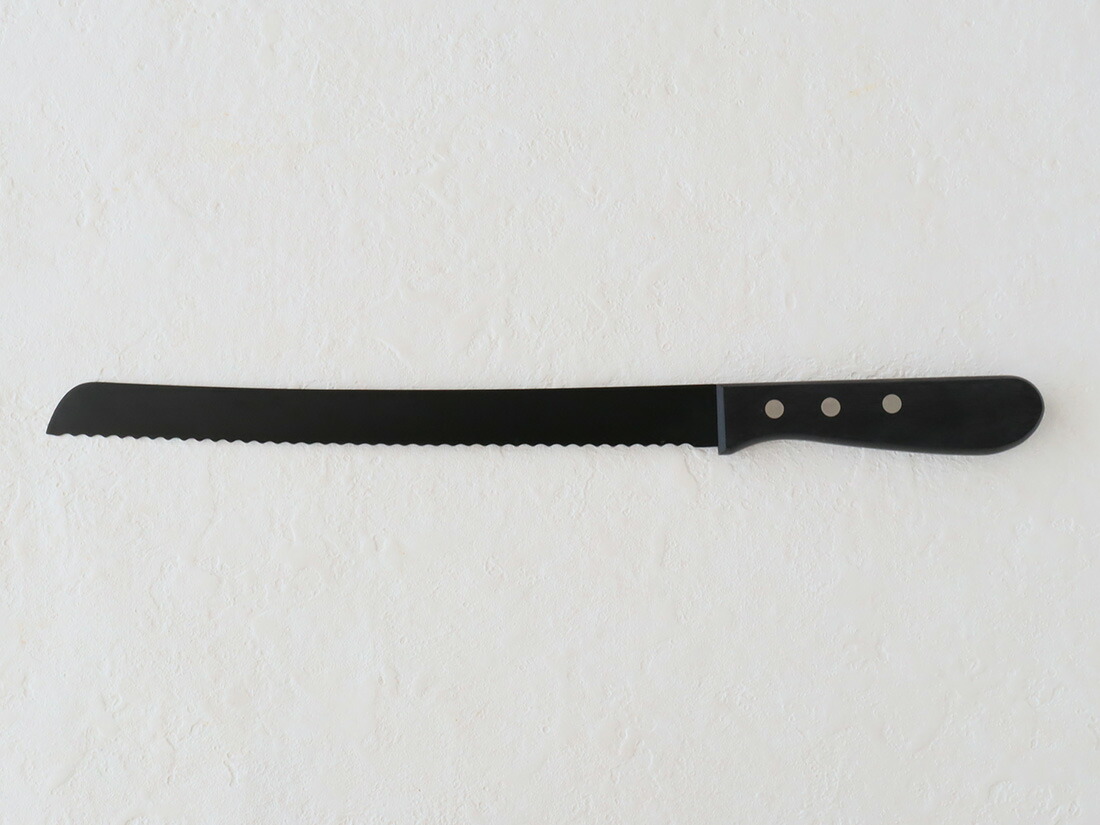 【少量販売】cotta オールブラック パン切ナイフ