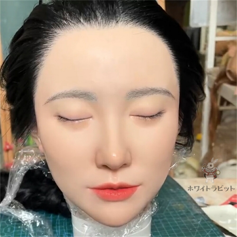 《 受注生産品 》 軟質シリコン 口可動 ドール 大人 向け ドール 等身大ドール リアル ドール 販売 ドール 本体 人形 軟質シリコン ヘッド 眉毛 睫毛 植毛 M16ボルト 145CM~158CM身長対応 ホワイトラビット [G0001]